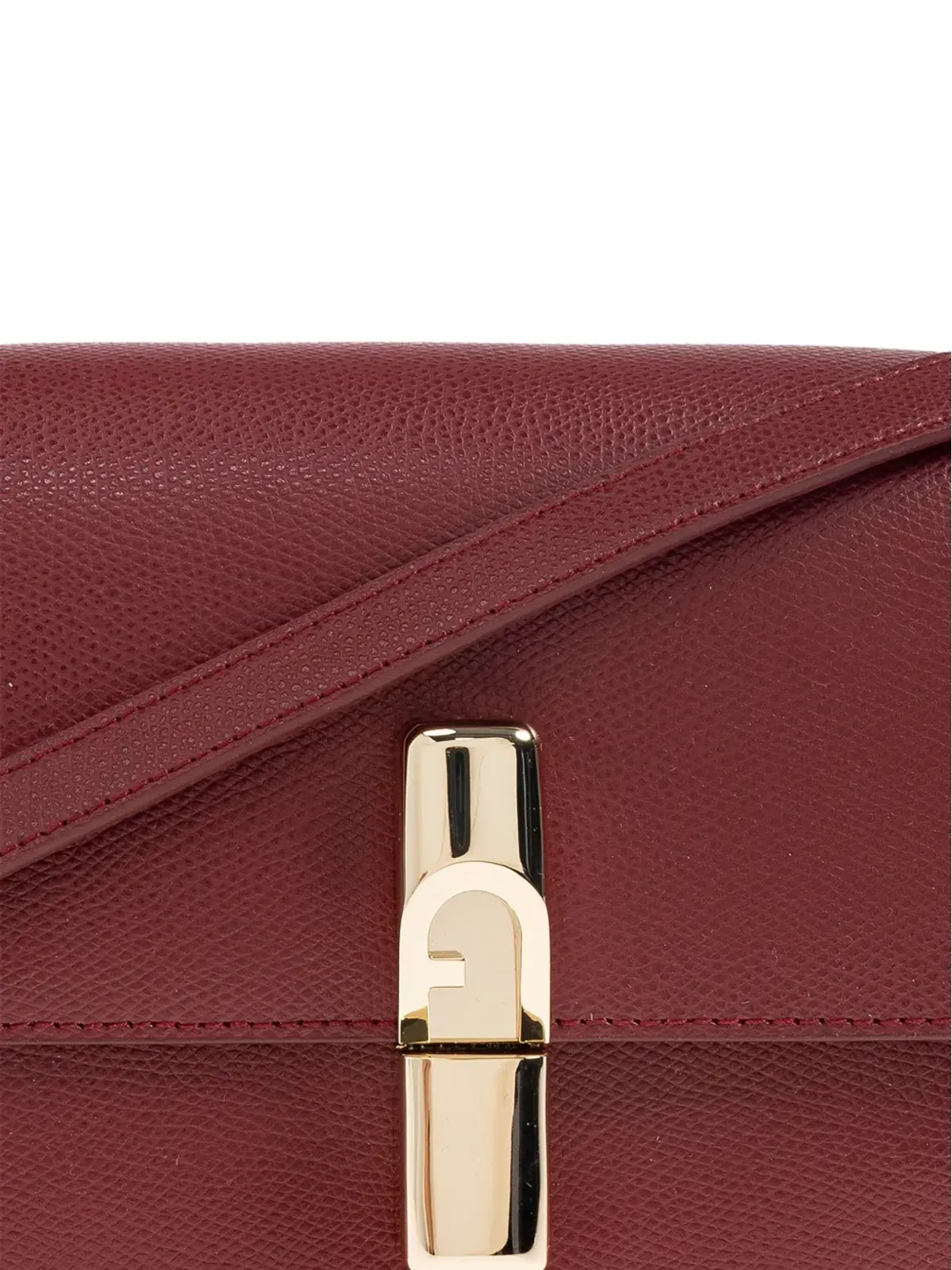Furla Iride レザー ショルダーバッグ - 画像5