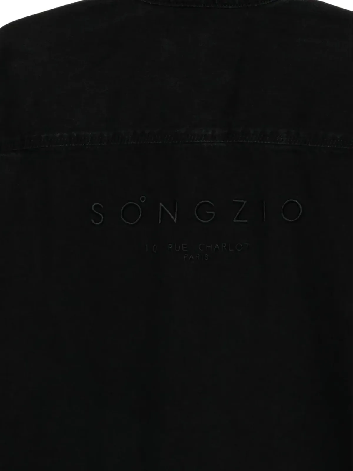 SONGZIO Origin Paris シャツ ブラック - 画像3