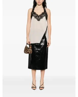 PINKO レーストリム シルクトップ - サムネイル2