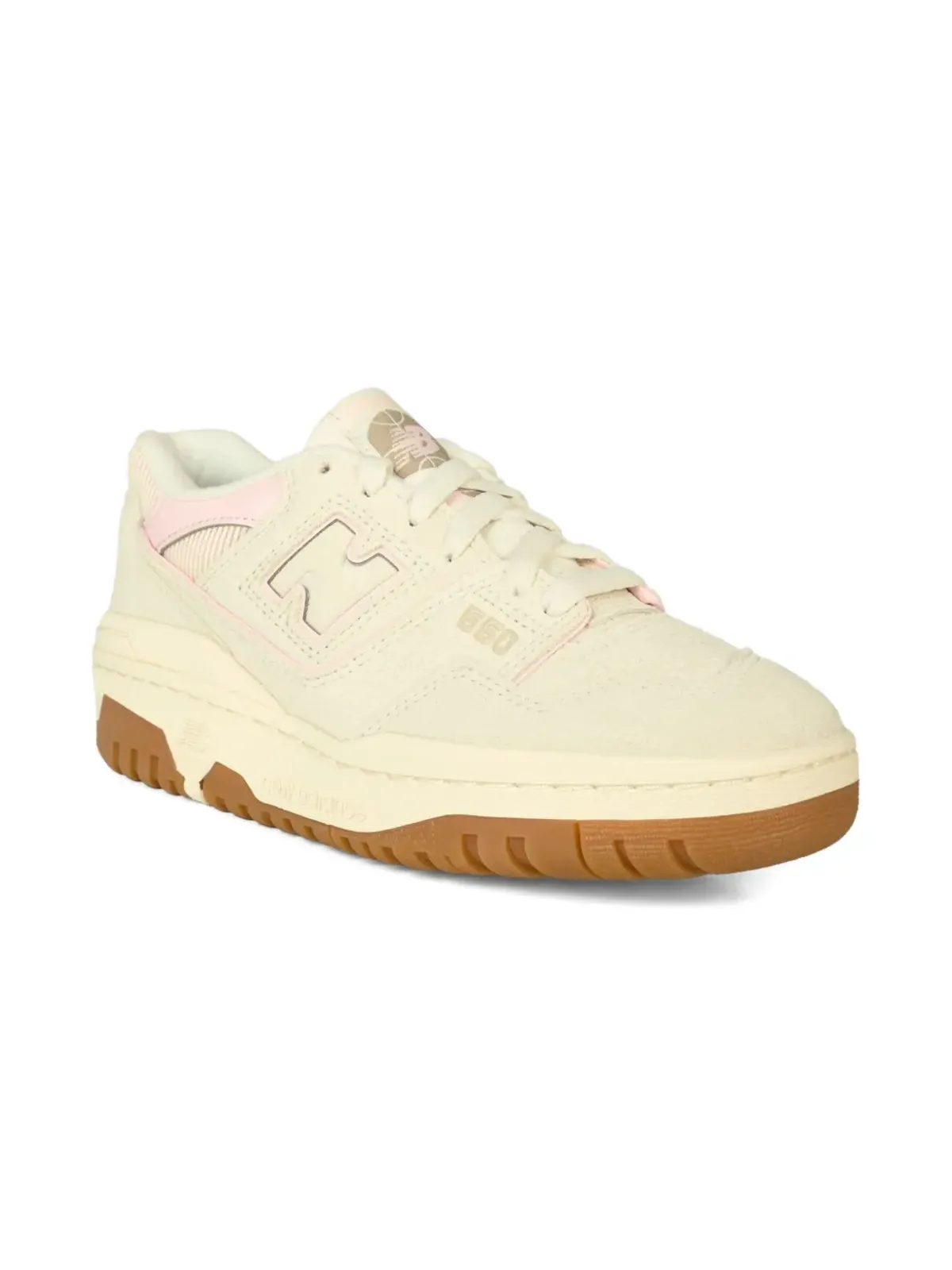 New Balance Kids 550 スエードスニーカー - 画像2
