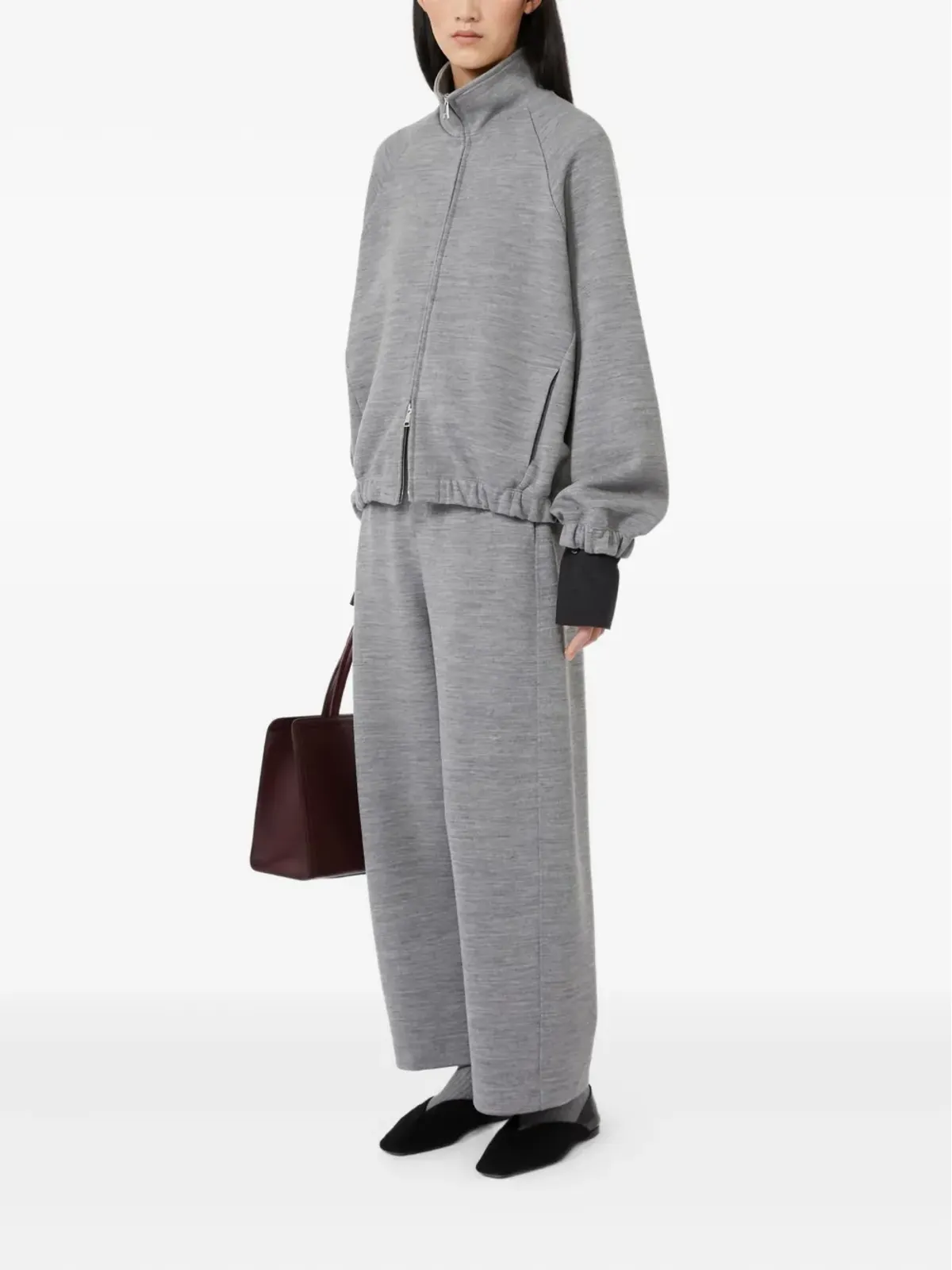 Max Mara ジップフロントポケットセーター - 画像2