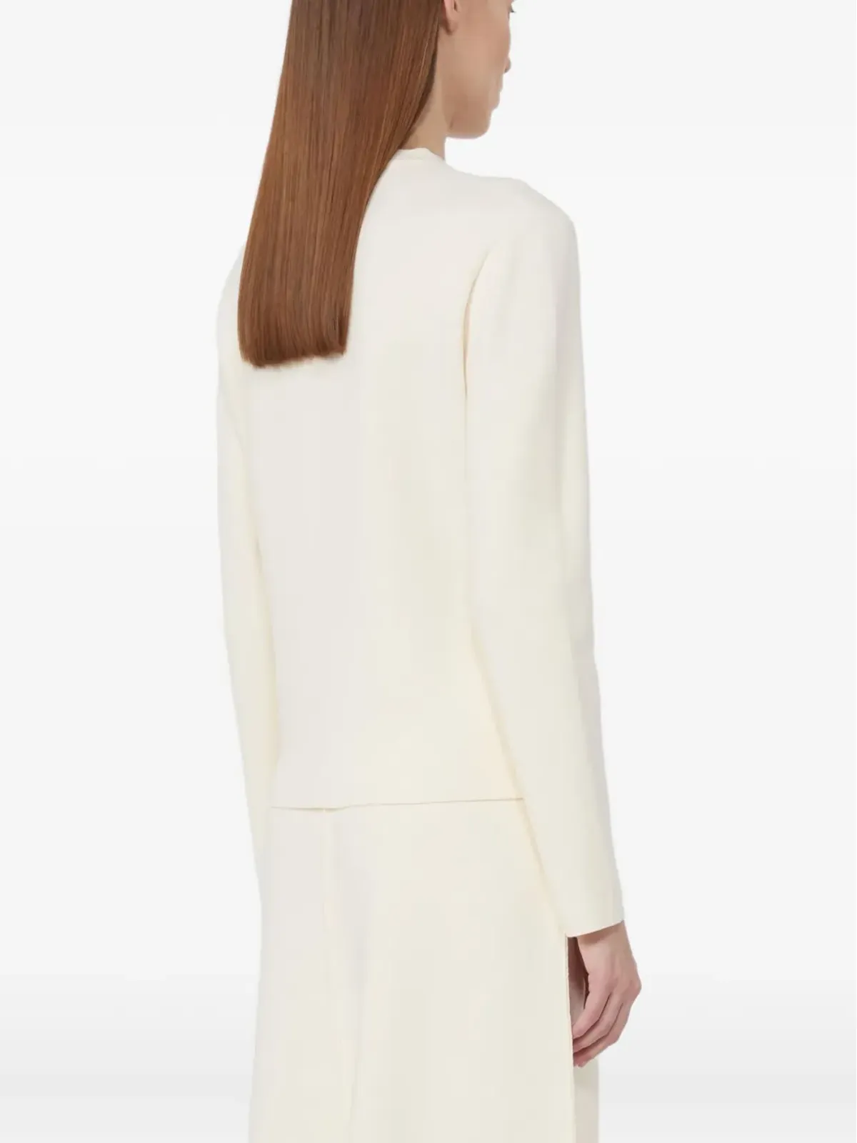 Max Mara ロゴエンボスニットセーター - 画像2
