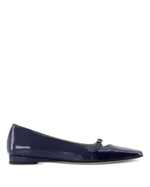 Carel Paris Emilie leather ballerina flats - Black - サムネイル1