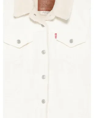 Levi's コーデュロイ シェルパカラー ジャケット - ホワイト - サムネイル3