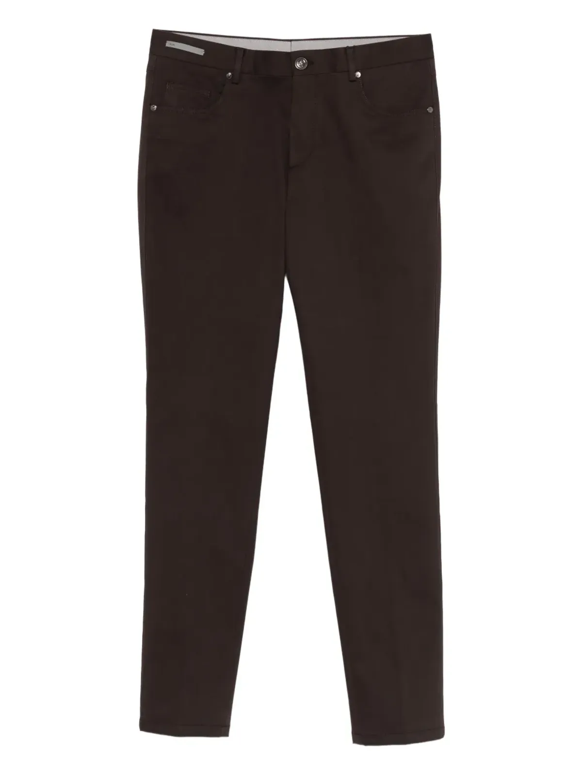 Corneliani コットンパンツ（ブラウン） - 画像1