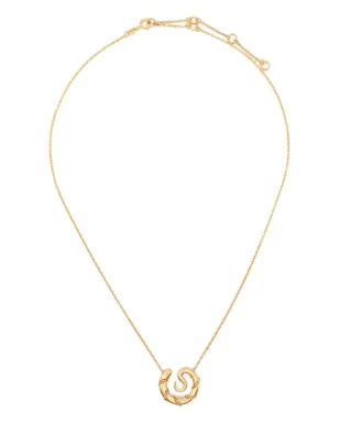 Panconesi Serpent Medallion chain necklace - Gold - サムネイル1