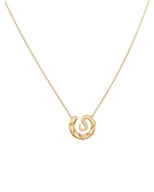Panconesi Serpent Medallion chain necklace - Gold - サムネイル3