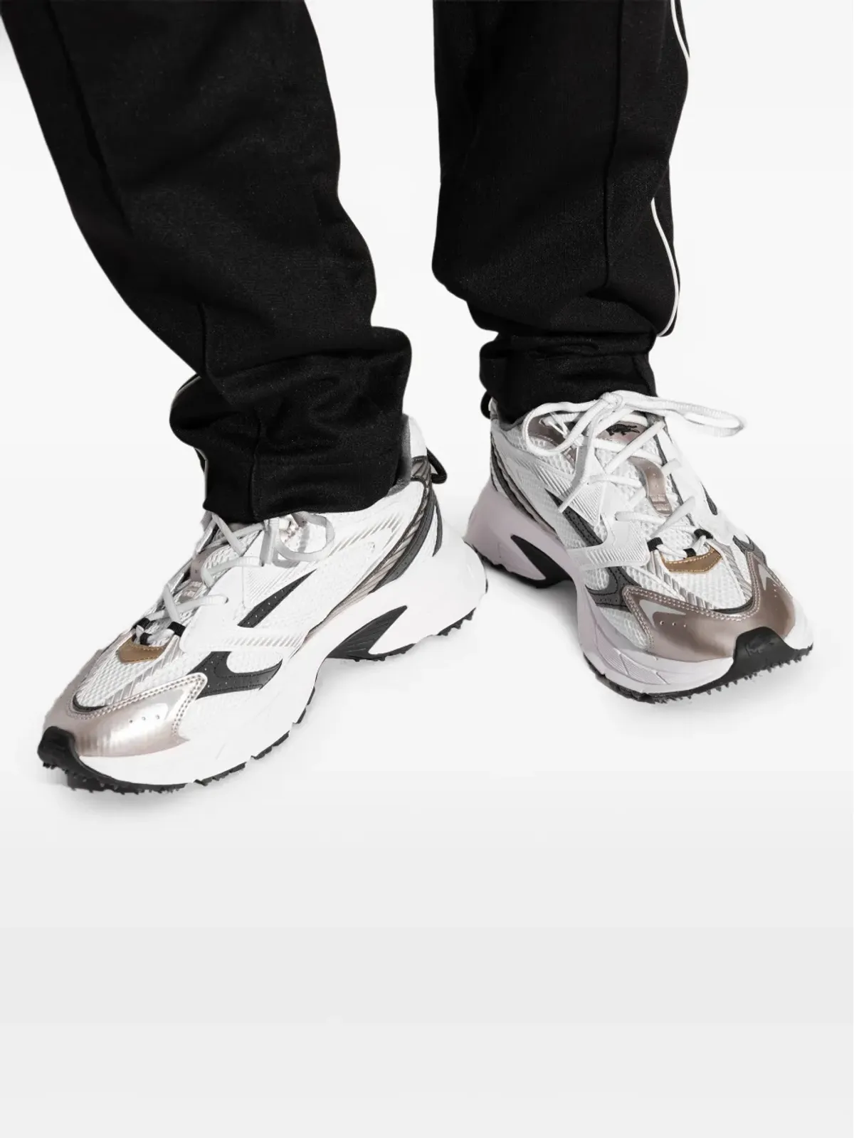 Lacoste L003 Neo Shot レースアップ メッシュスニーカー - ホワイト - 画像5