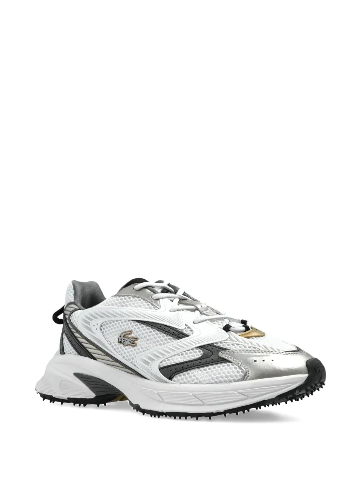 Lacoste L003 Neo Shot レースアップ メッシュスニーカー - ホワイト - 画像2