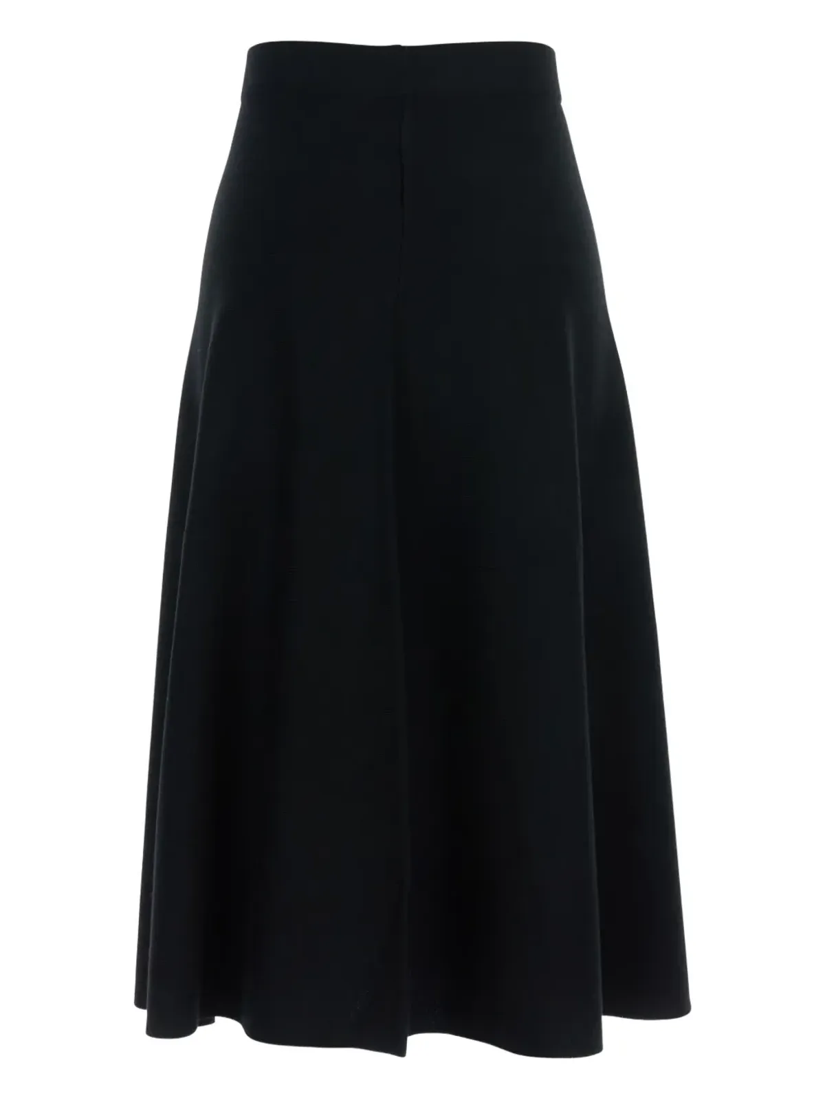 Allude ニット地のフレアAラインスカート - 画像2