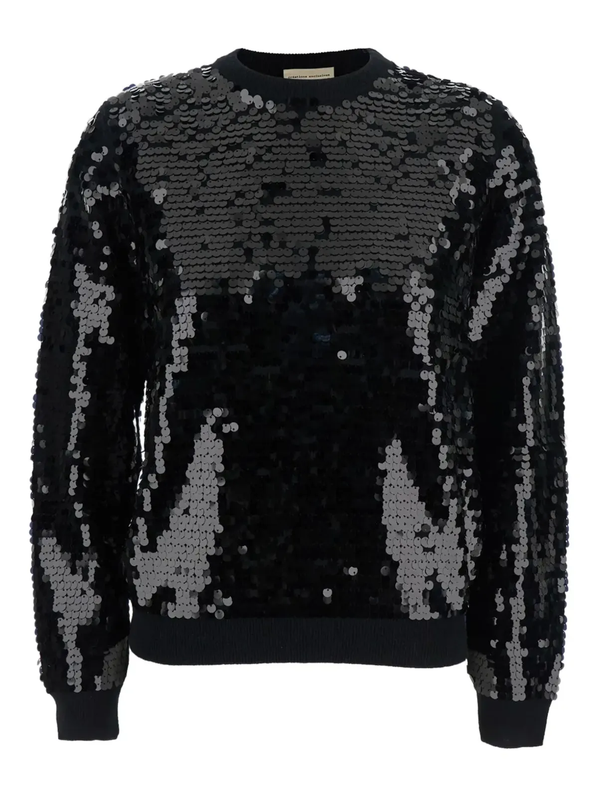 Semicouture セミコウトゥール スパンコール装飾セーター - 画像1