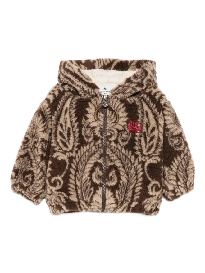ETRO KIDS ETRO KIDS ペイズリーパターン フード付きジャケットの商品画像