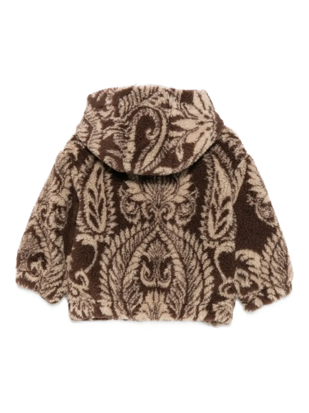 ETRO KIDS ペイズリーパターン フード付きジャケット - 画像2
