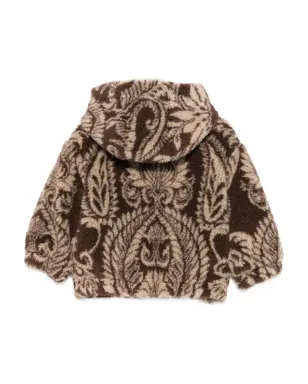 ETRO KIDS ペイズリーパターン フード付きジャケット - サムネイル2