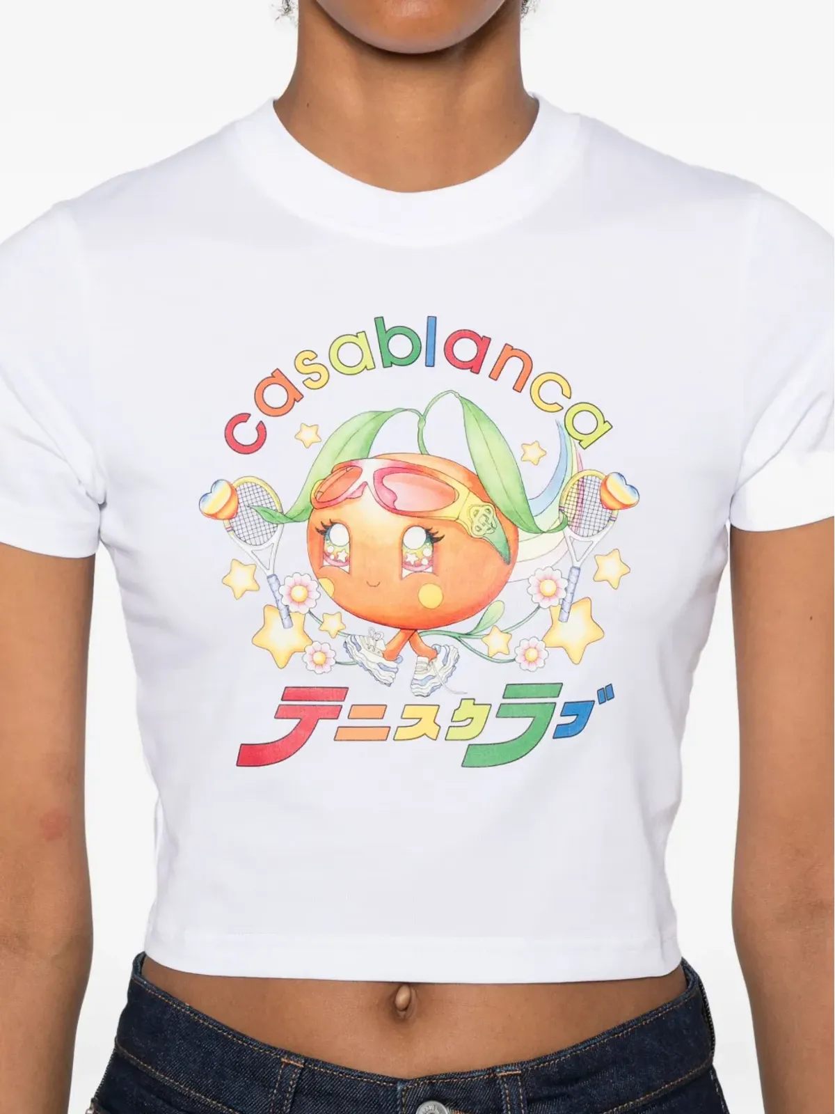 Casablanca フルーツプリント Tシャツ - 画像5