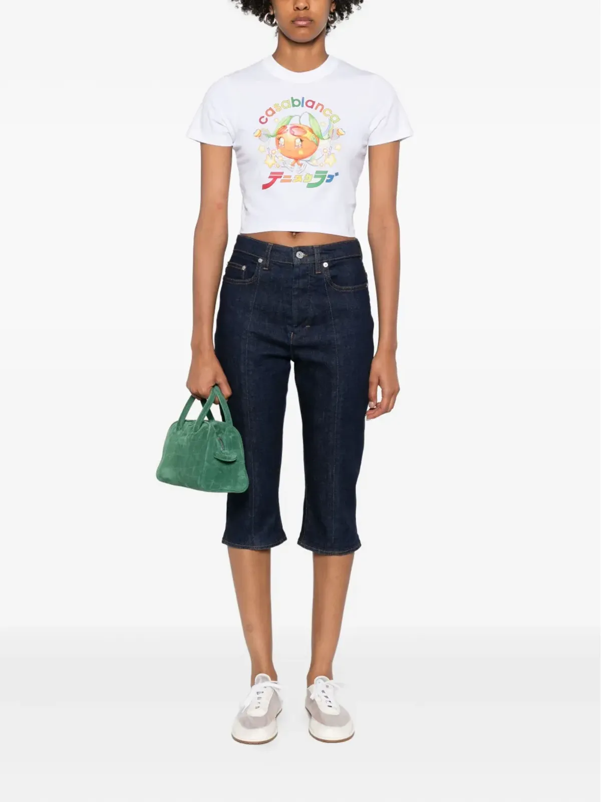 Casablanca フルーツプリント Tシャツ - 画像2