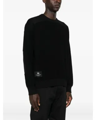 Y-3 リブ編み クルーネック セーター - サムネイル3