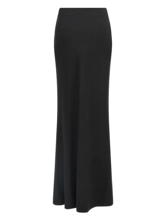 Alessandra Rich Alessandra Rich クレープマキシスカートの商品画像
