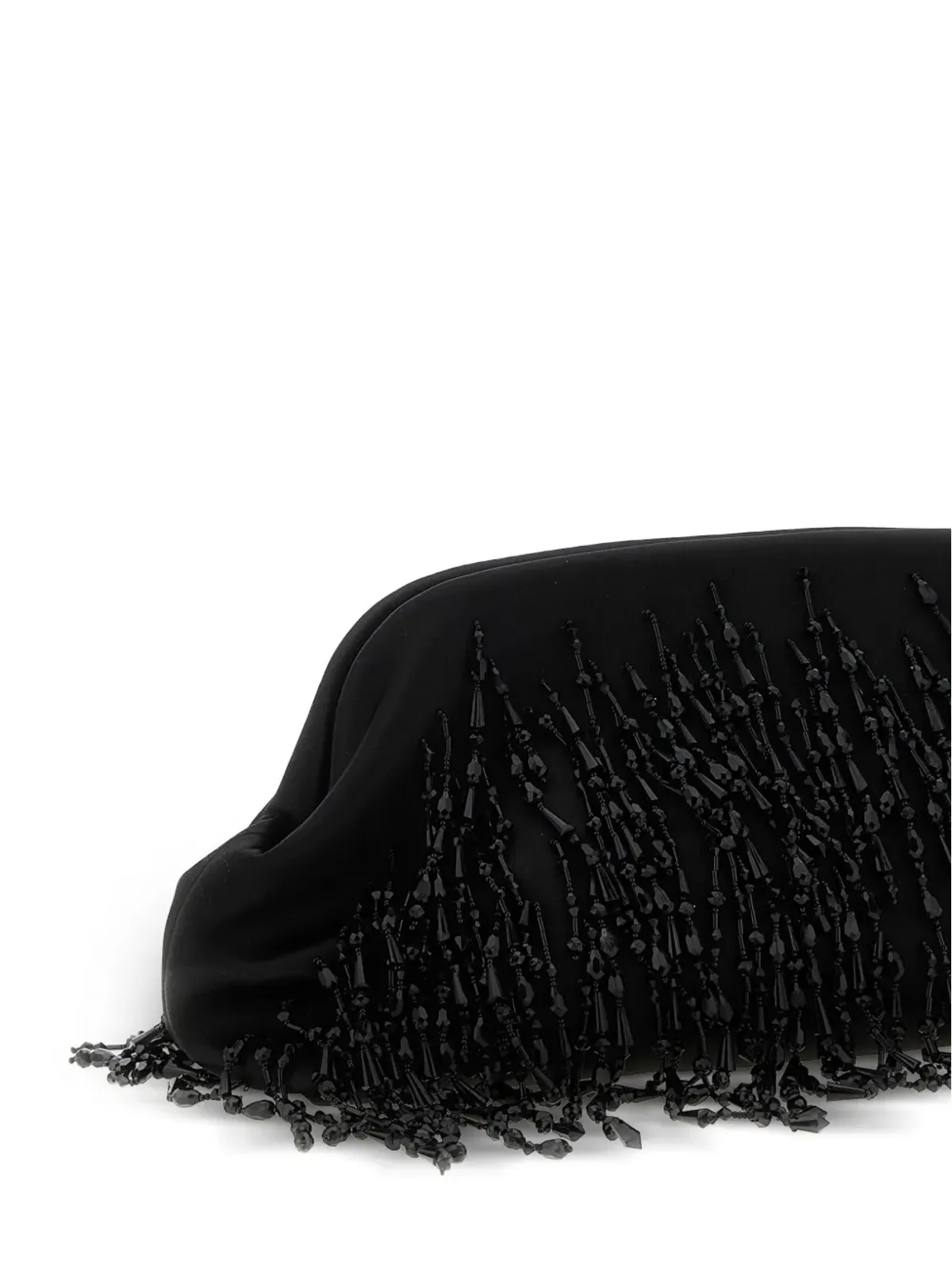 Alberta Ferretti ビーズ付きフリンジクラッチバッグ - 画像3
