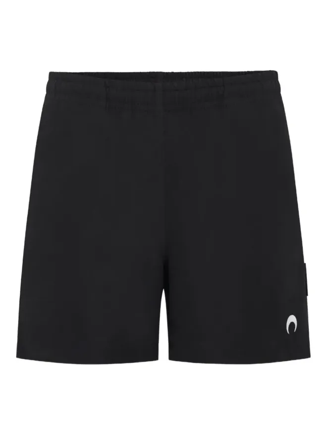 Marine Serre Marine Serre クレセントムーン・スイムショーツ ブラックの商品画像