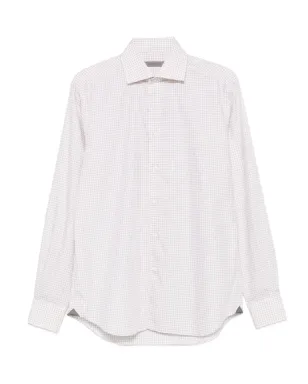 Corneliani チェック柄長袖シャツ - サムネイル1