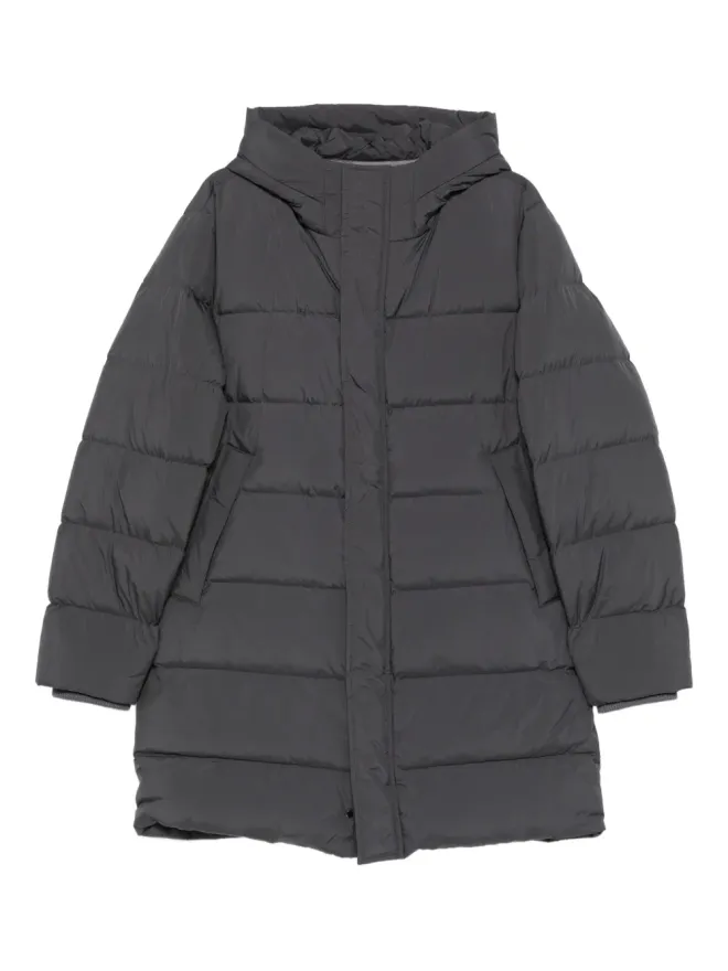 Corneliani Corneliani フード付きキルティングコートの商品画像