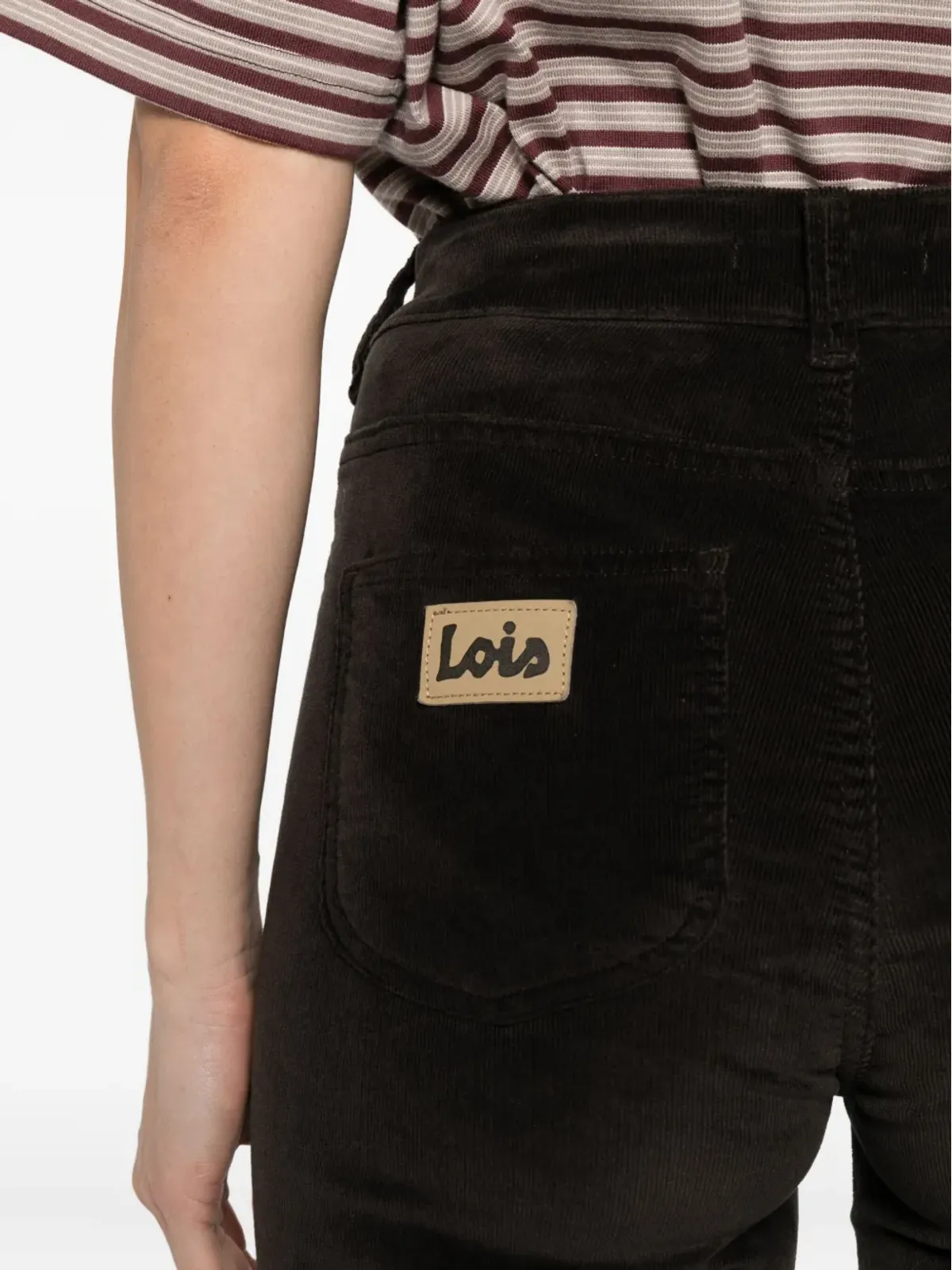 LOIS JEANS コーデュロイ パッチポケットパンツ - 画像5
