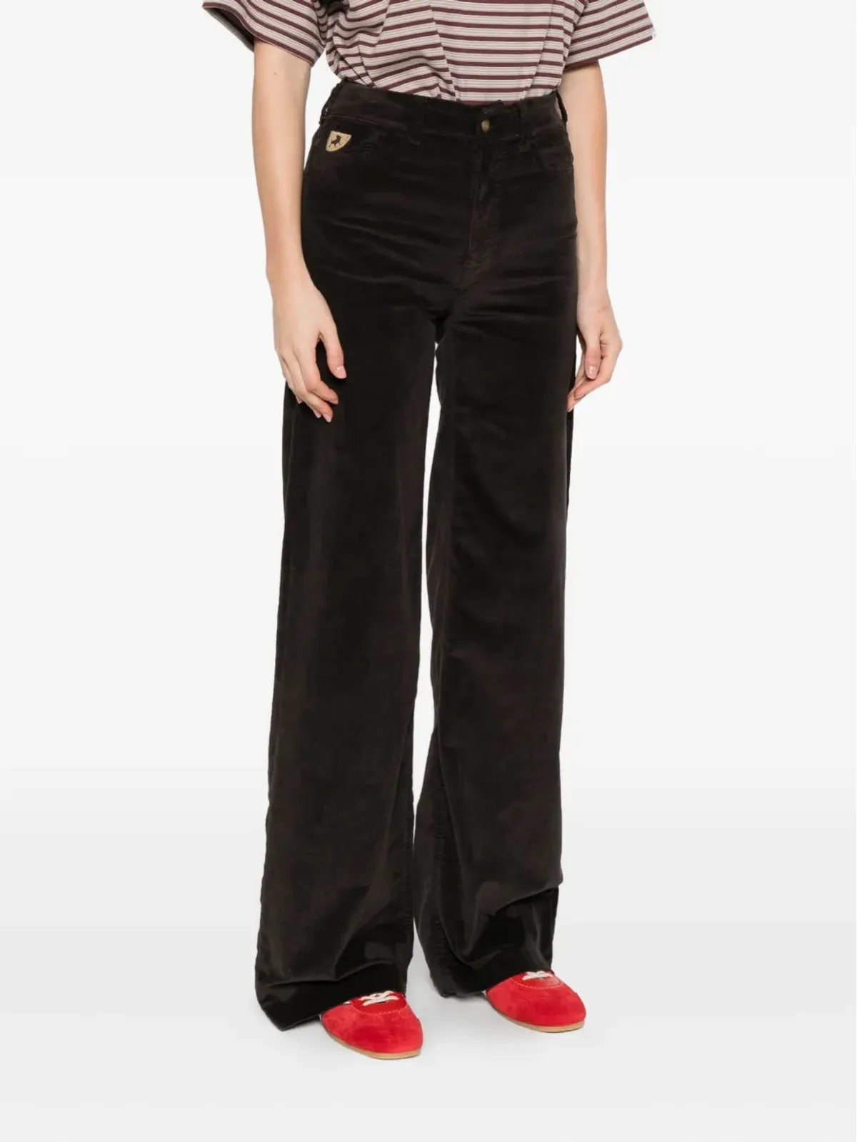 LOIS JEANS コーデュロイ パッチポケットパンツ - 画像3
