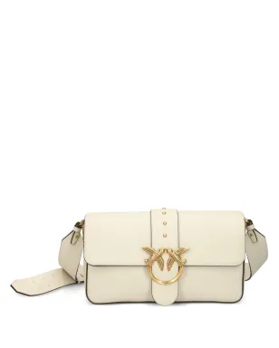 PINKO Love スタッズ付きレザーショルダーバッグ - サムネイル1
