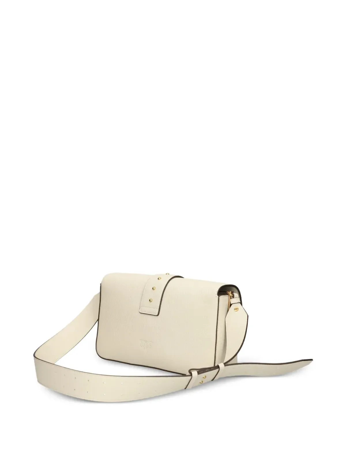 PINKO Love スタッズ付きレザーショルダーバッグ - 画像2