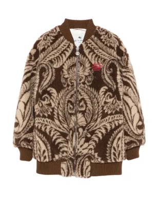 ETRO KIDS ペイズリーパターン ボンバー ジャケット - サムネイル1