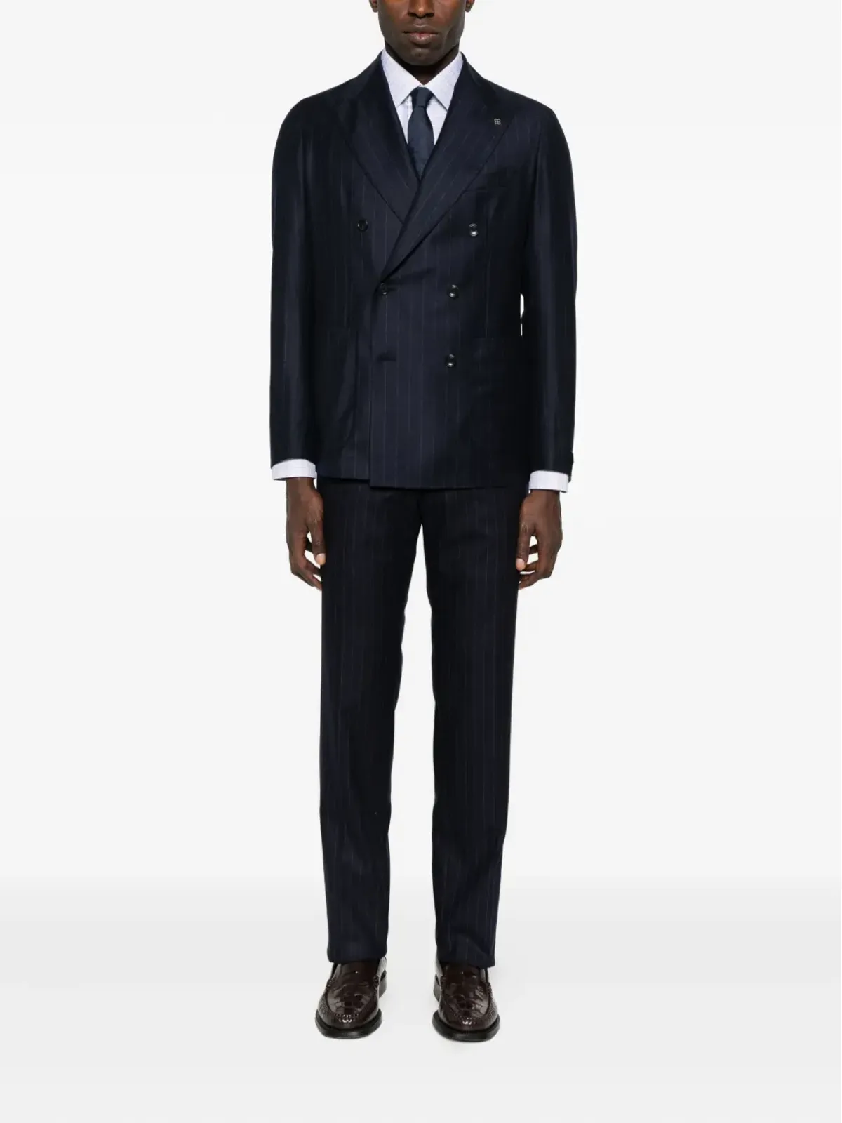 Brioni チェック柄長袖シャツ - 画像2