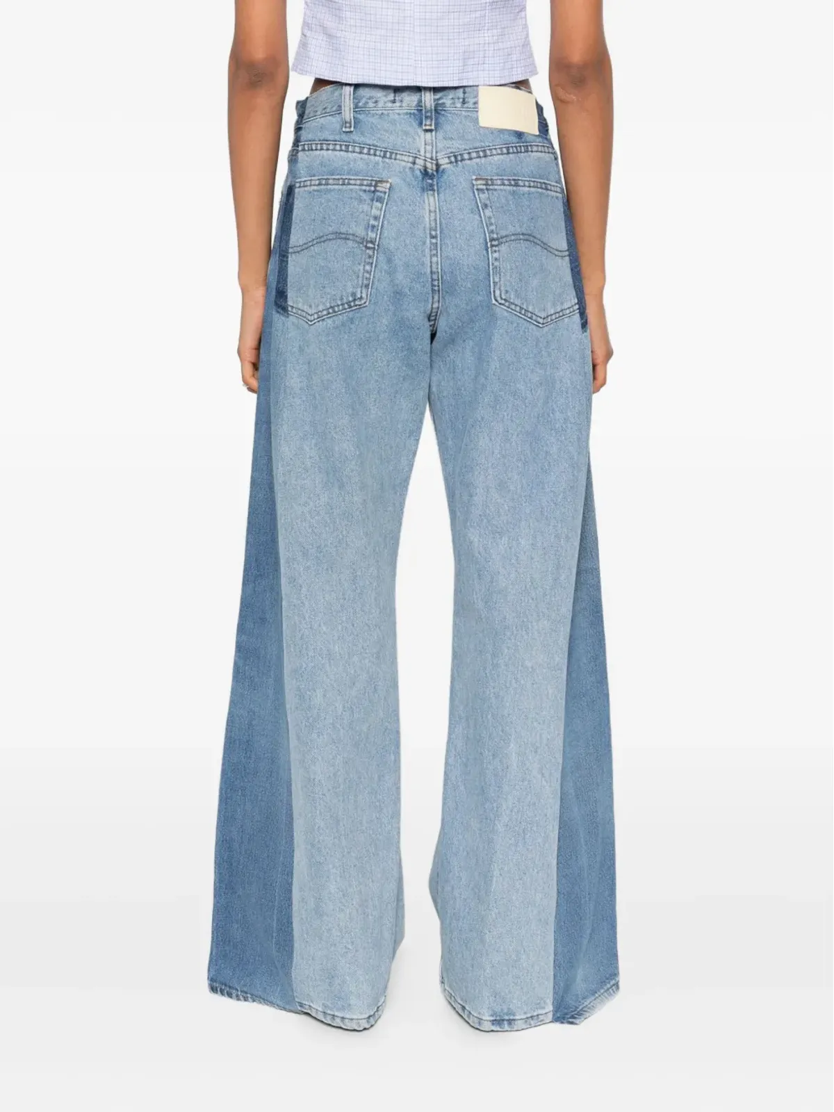 E.L.V DENIM パネル入りデニムジーンズ - 画像4