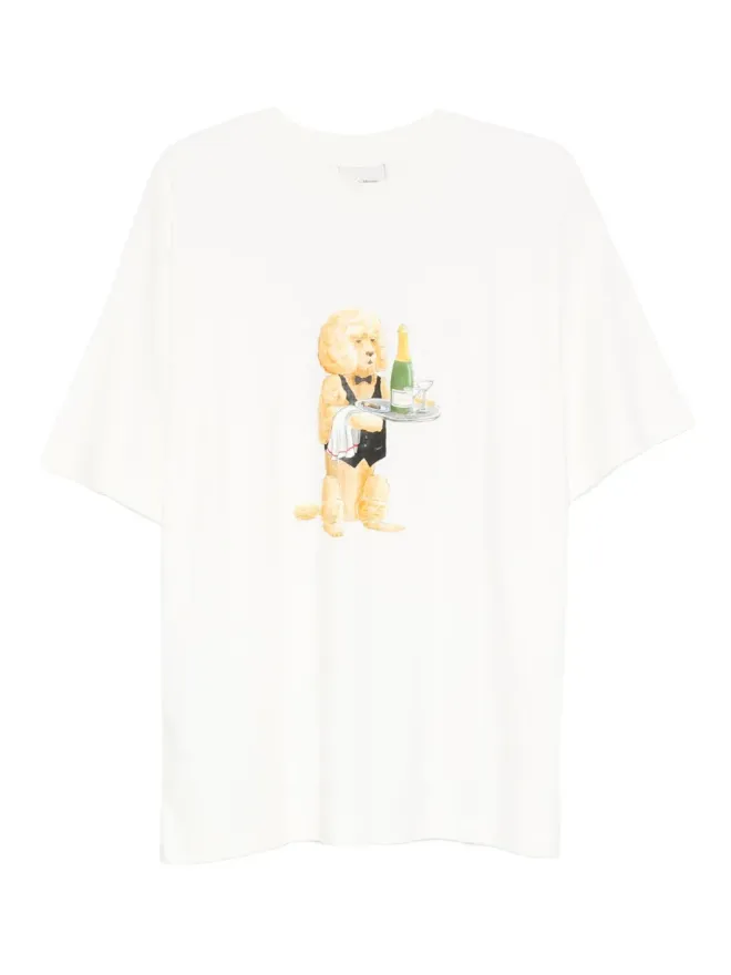 Drôle De Monsieur Drôle De Monsieur 犬デザイン Tシャツの商品画像
