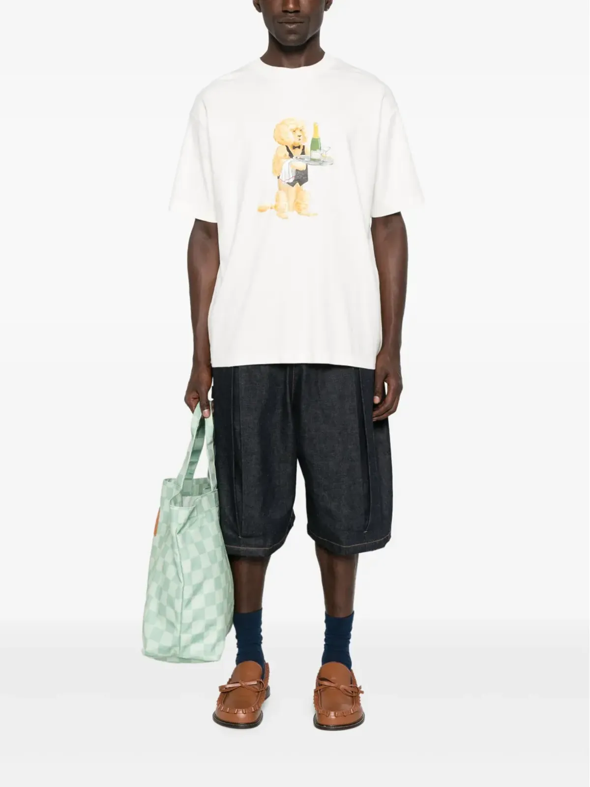 Drôle De Monsieur 犬デザイン Tシャツ - 画像2