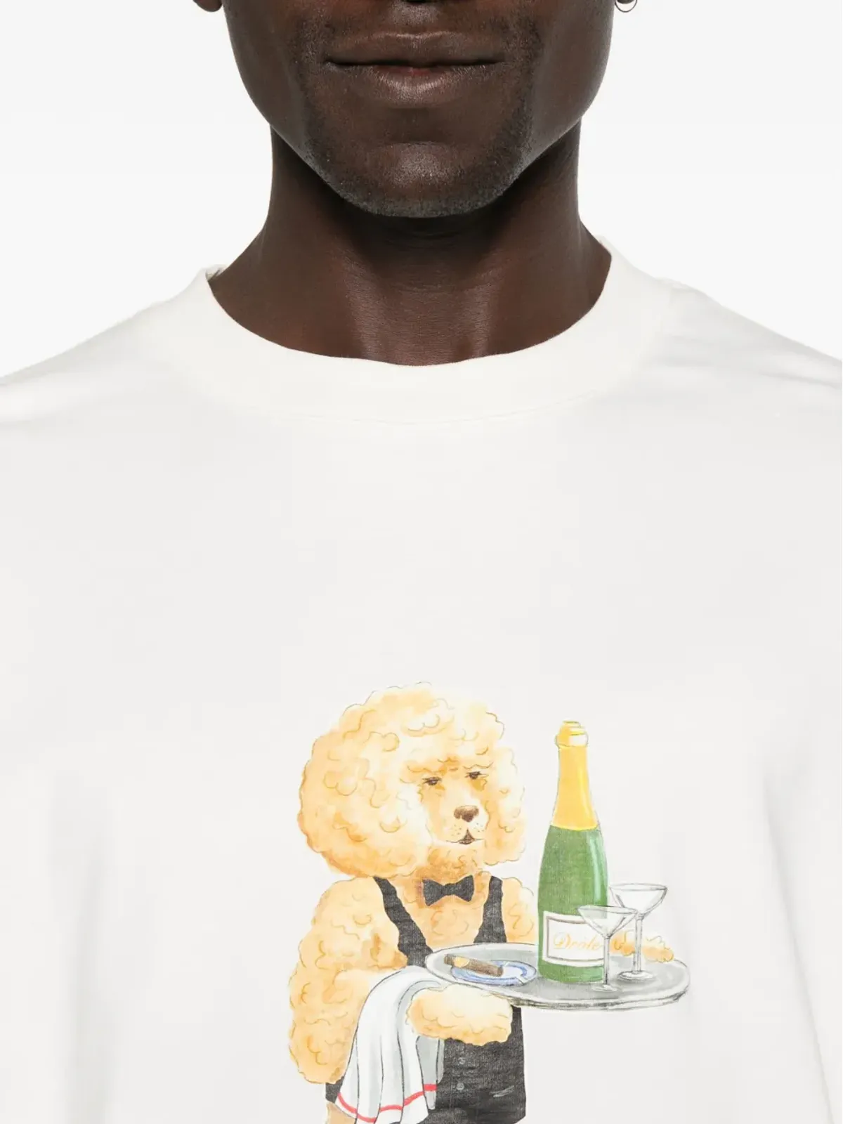 Drôle De Monsieur 犬デザイン Tシャツ - 画像4