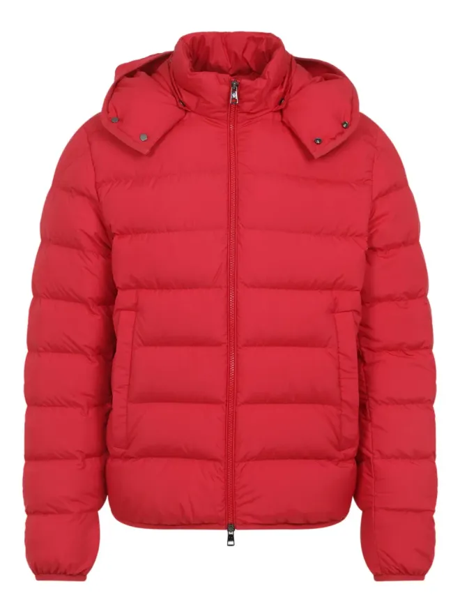 Moncler Moncler フード付きキルテッドダウンジャケットの商品画像
