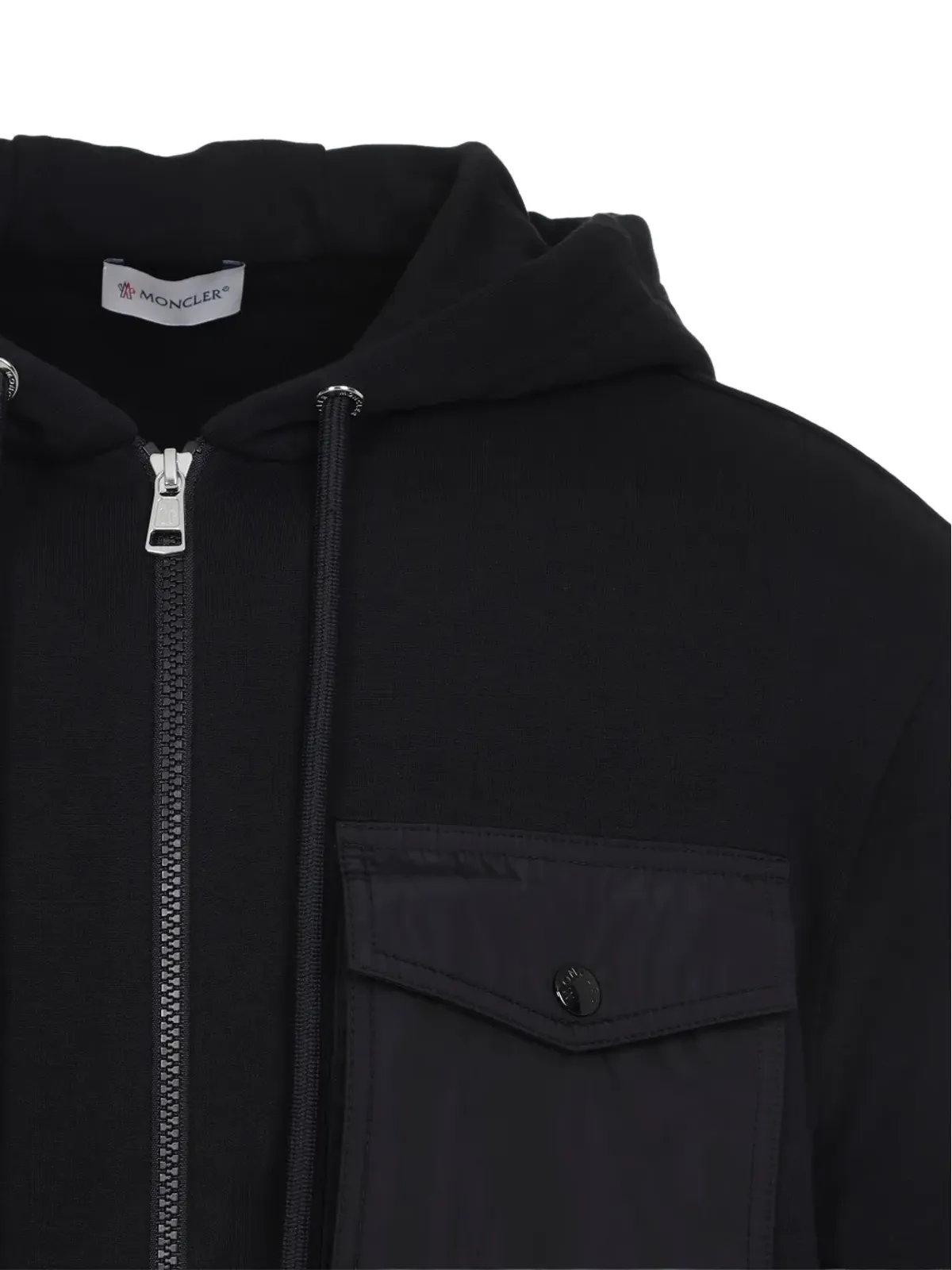 Moncler フード付きポケットジップアップジャケット - 画像3