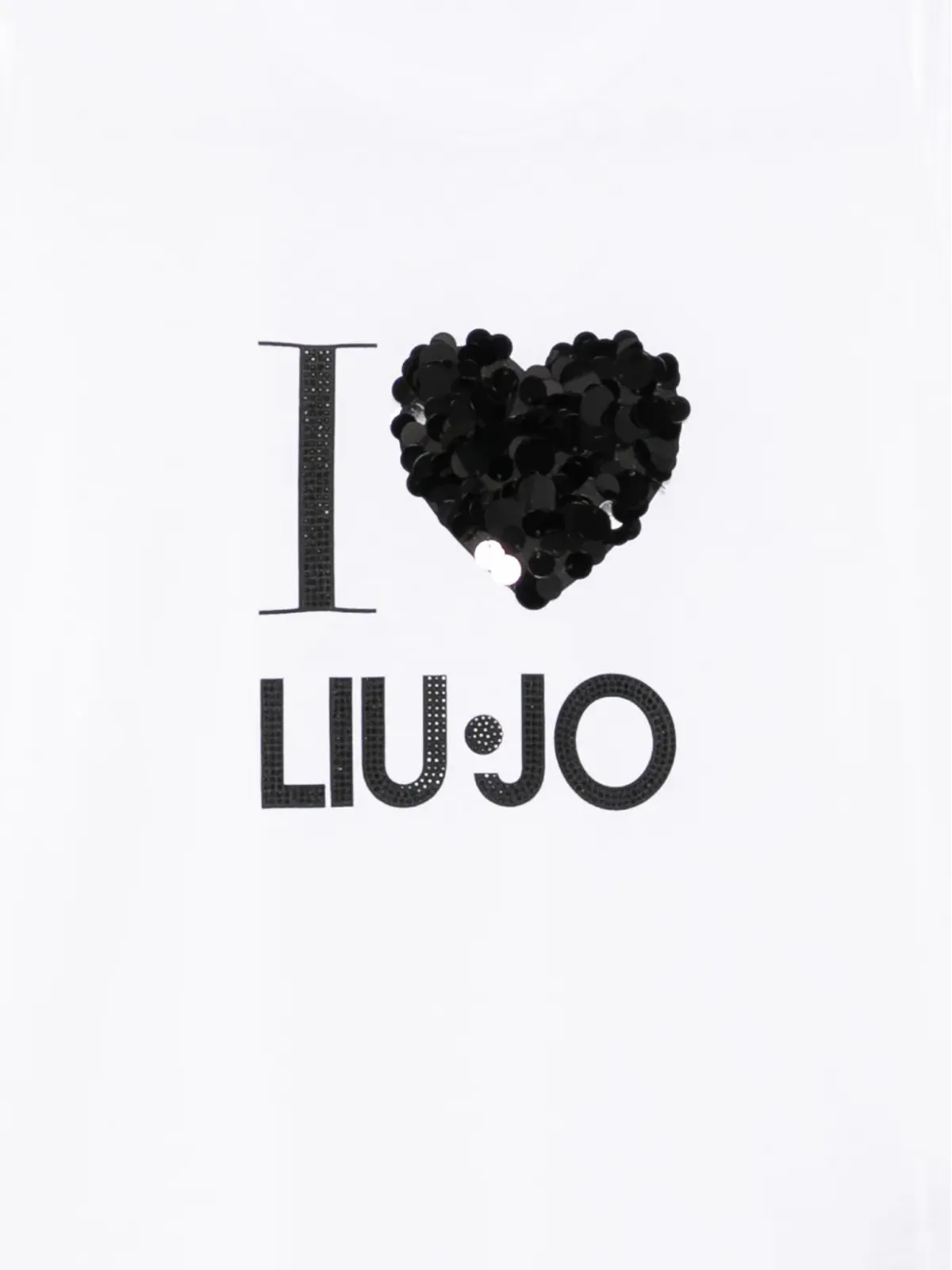 LIU JO スパンコールハート Tシャツ - 画像3