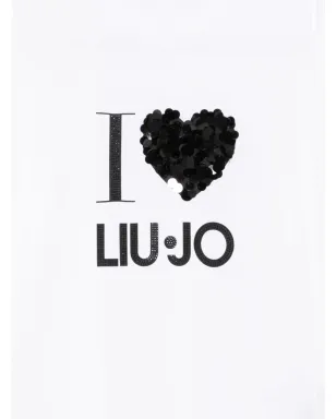 LIU JO スパンコールハート Tシャツ - サムネイル3