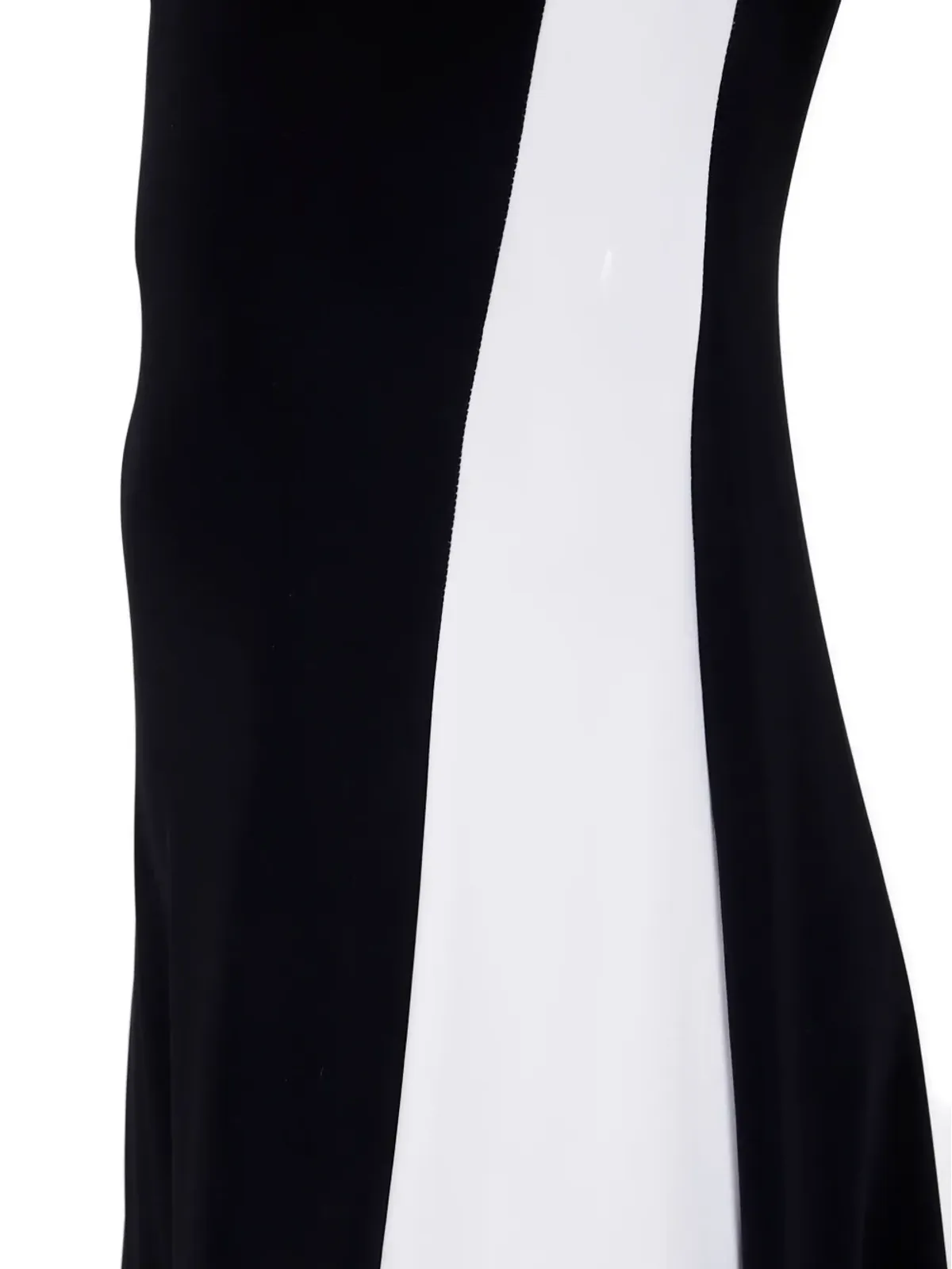 CHIARA BONI La Petite Robe ツートーン・パネル付きミディドレス - ブラック - 画像3