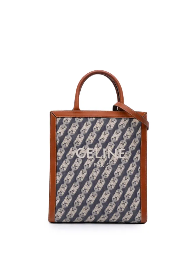 Celine Pre-Owned Celine Pre-Owned トライオンフ キャンバス マイヨン バーティカル カバス サッチェルの商品画像