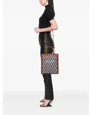 Celine Pre-Owned トライオンフ キャンバス マイヨン バーティカル カバス サッチェル - サムネイル2