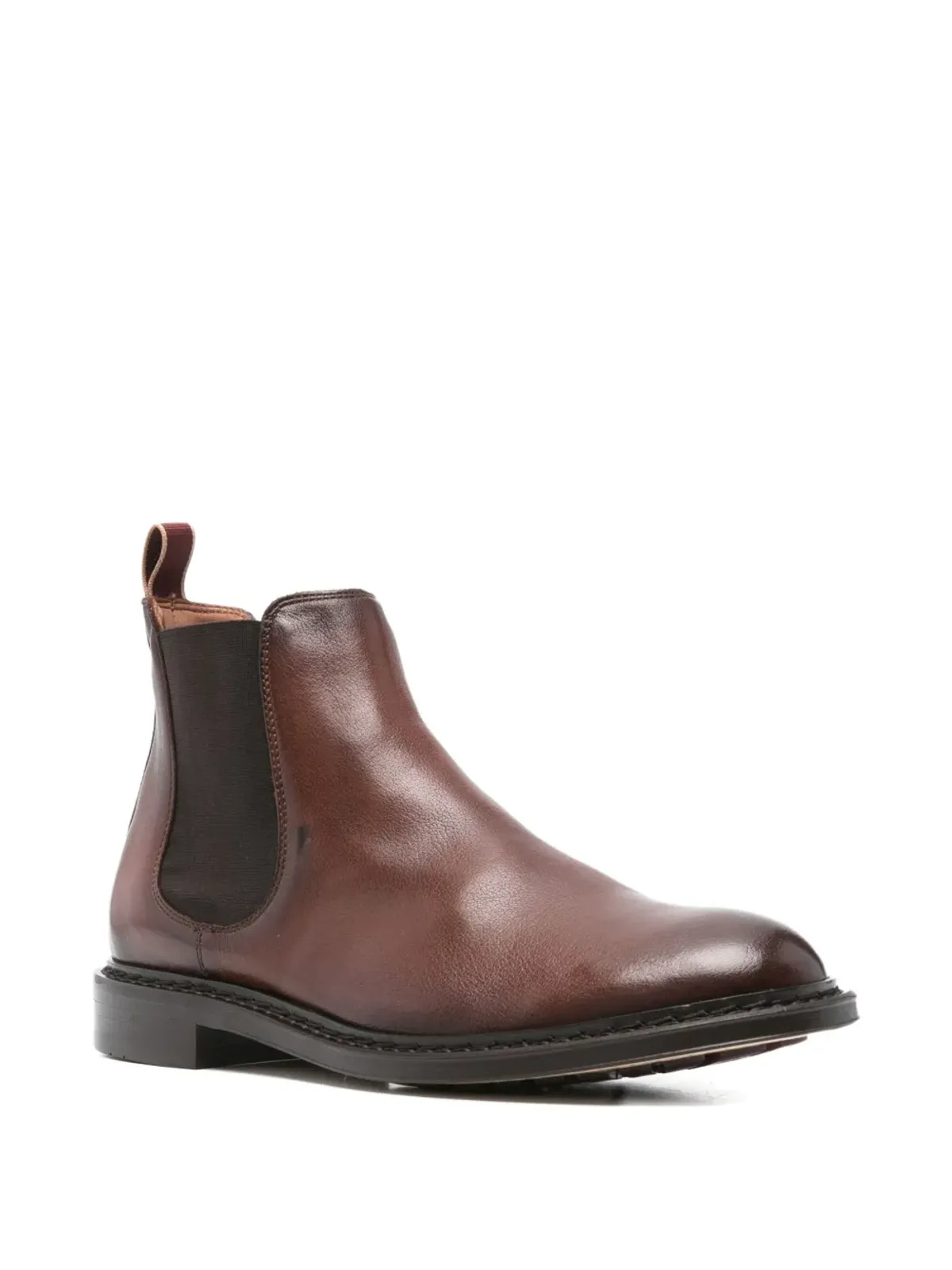 sturlini firenze エラスティケーテッドパネル レザー ブーツ - 画像2
