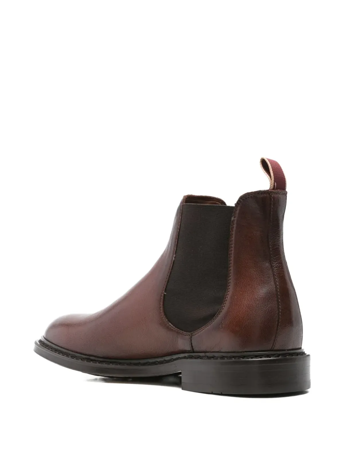 sturlini firenze エラスティケーテッドパネル レザー ブーツ - 画像3