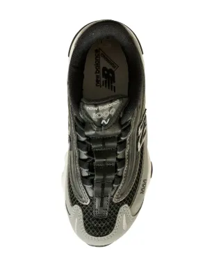 New Balance Kids 1000 レースアップスニーカー - グリーン - サムネイル4