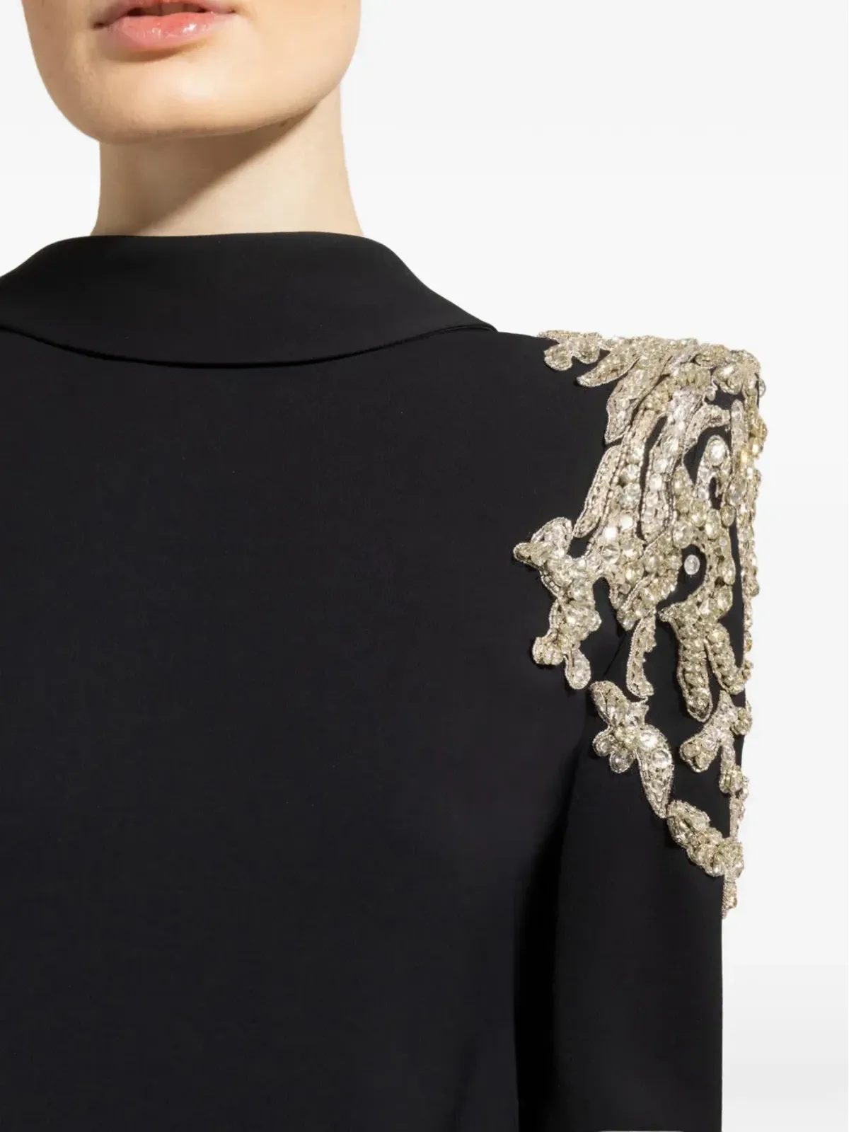 Zuhair Murad ラインストーン装飾のロングドレス - 画像5