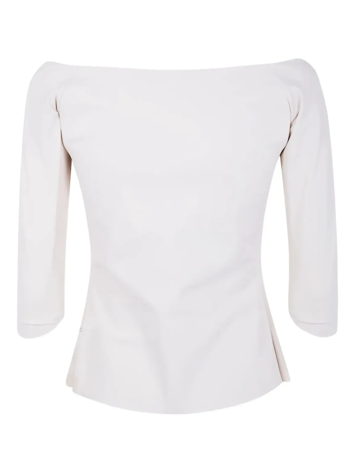CHIARA BONI La Petite Robe オフショルダー3/4袖トップス - White - 画像2