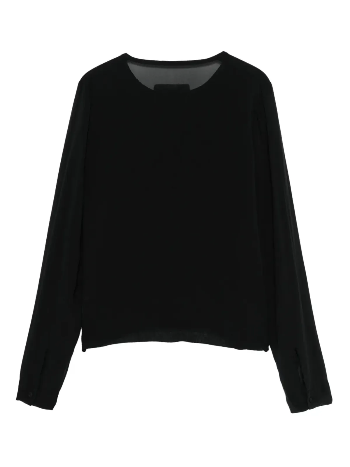Private 0204 シアーパネル長袖Tシャツ - 画像2