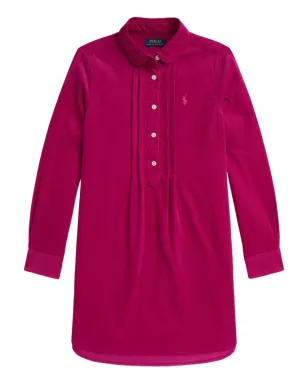 POLO RALPH LAUREN KIDS プリーツシャツドレス - サムネイル1